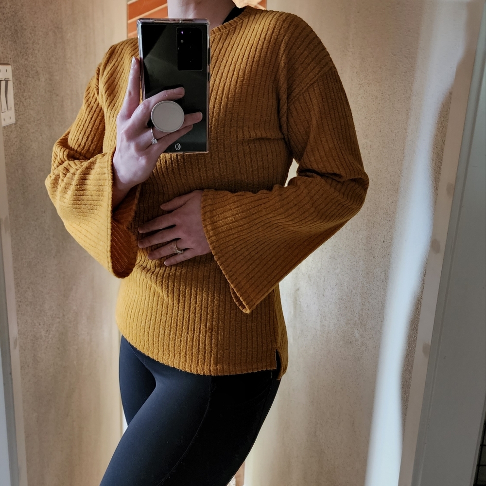 Gold/Autumn Cotton & Rye Tunic (S)